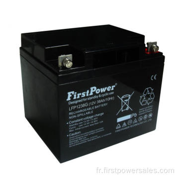 Réserve Batterie GEL 12V35AH Système de Sécurité Batterie